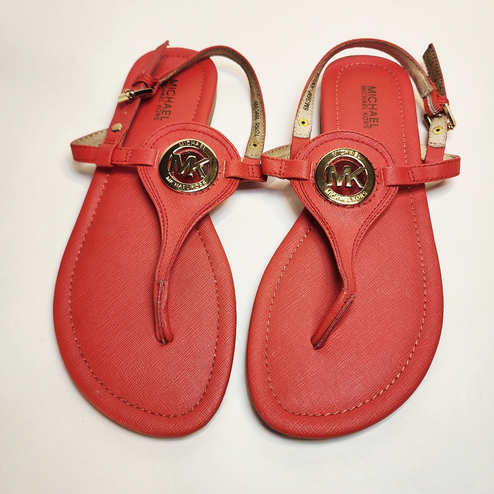 Michael Kors Women's Red Sandals